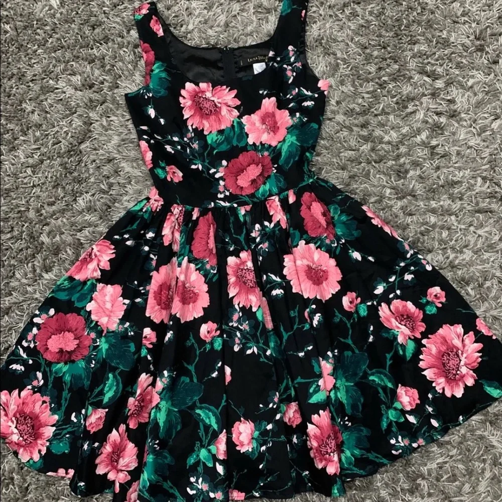 SOLD pinup couture dress - Picture 1 of 4
